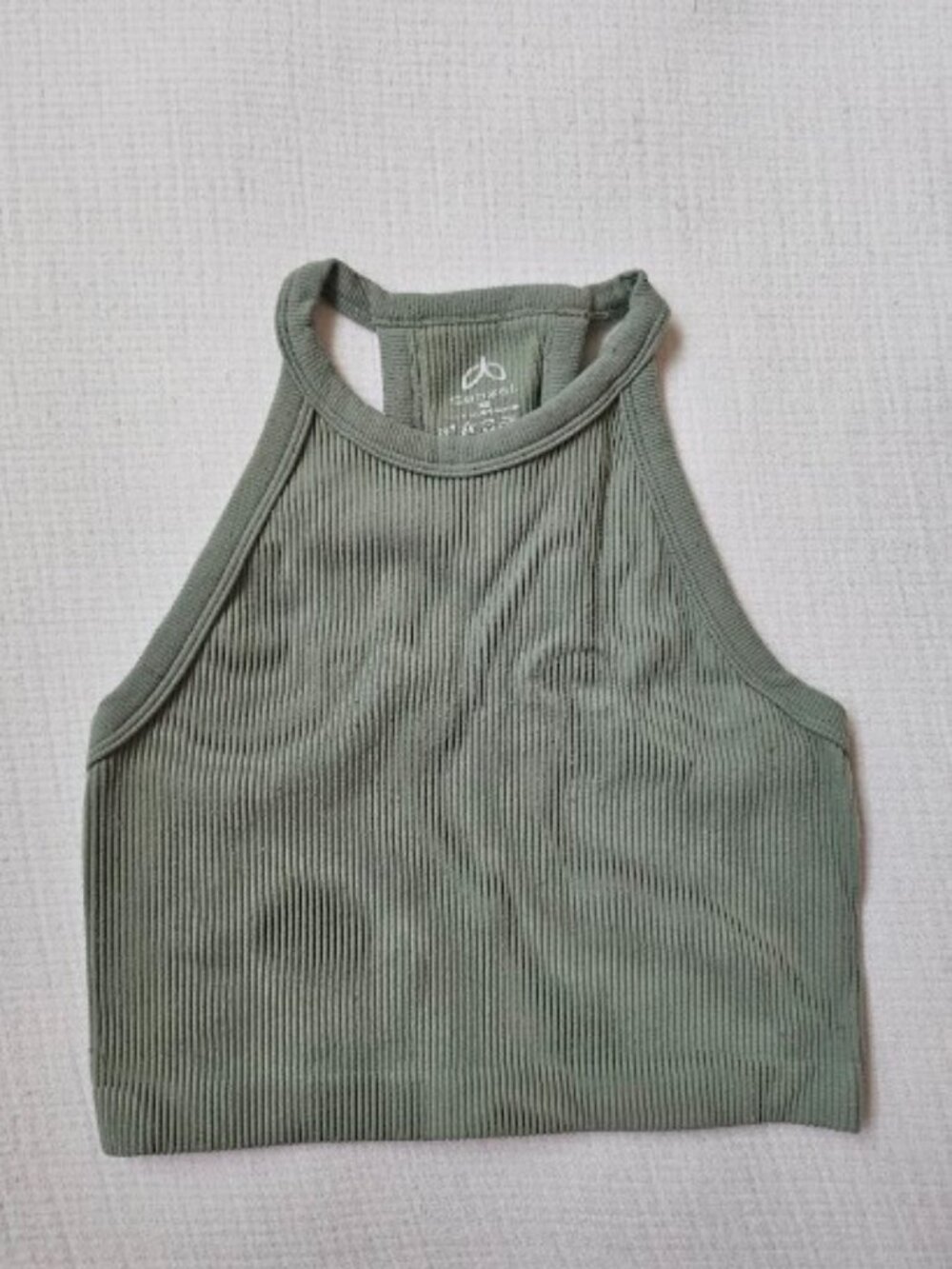 Sunzel Ribbed Tank Top (Halter, High Neck, Seamless)